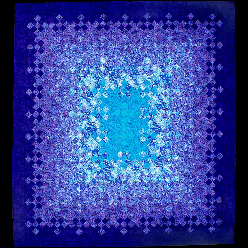 Blooming 9 Patch quilt 17