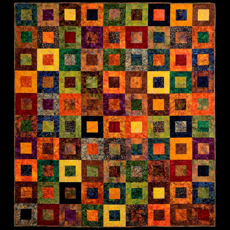 SQ SQ - 18 bed quilt